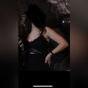 Justify Medium black jumpsuit